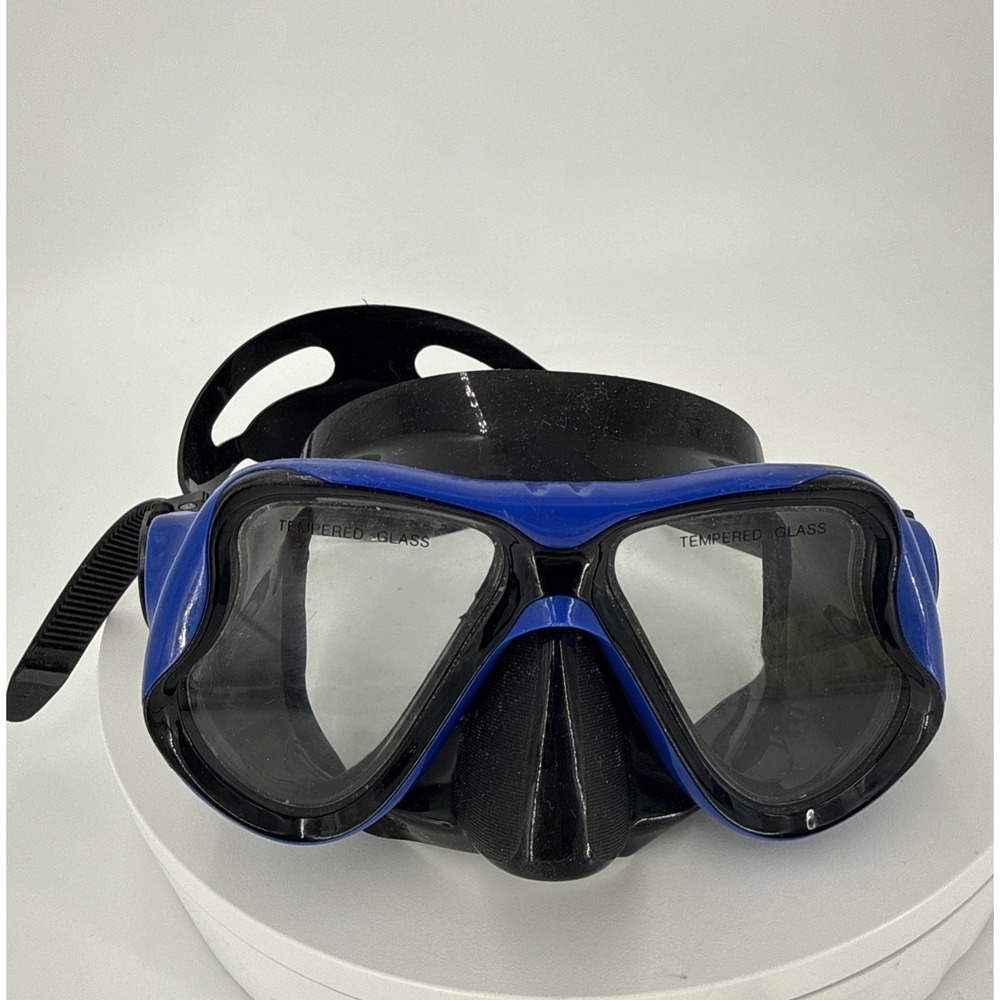 Dual Lens Scuba Mask/Dive Mask for Snorkeling &‎ Scuba Diving-Tempered Glass - Picture 2 of 7